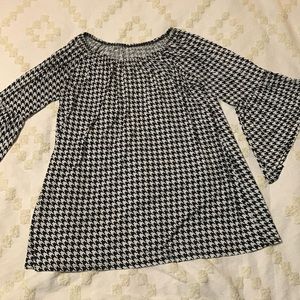 Cute houndstooth tunic
